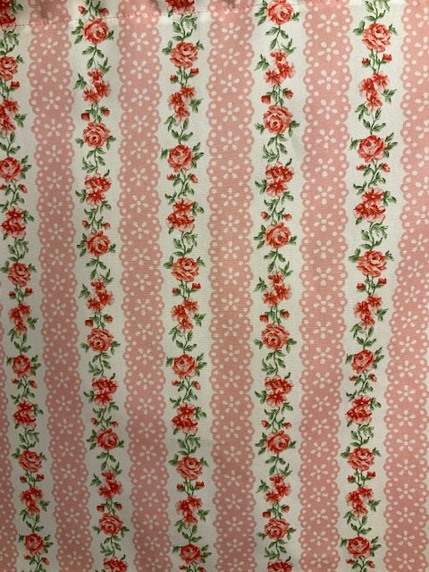 PINK SHABBY ROSE/CHIC FABRIC BY THE YARD
