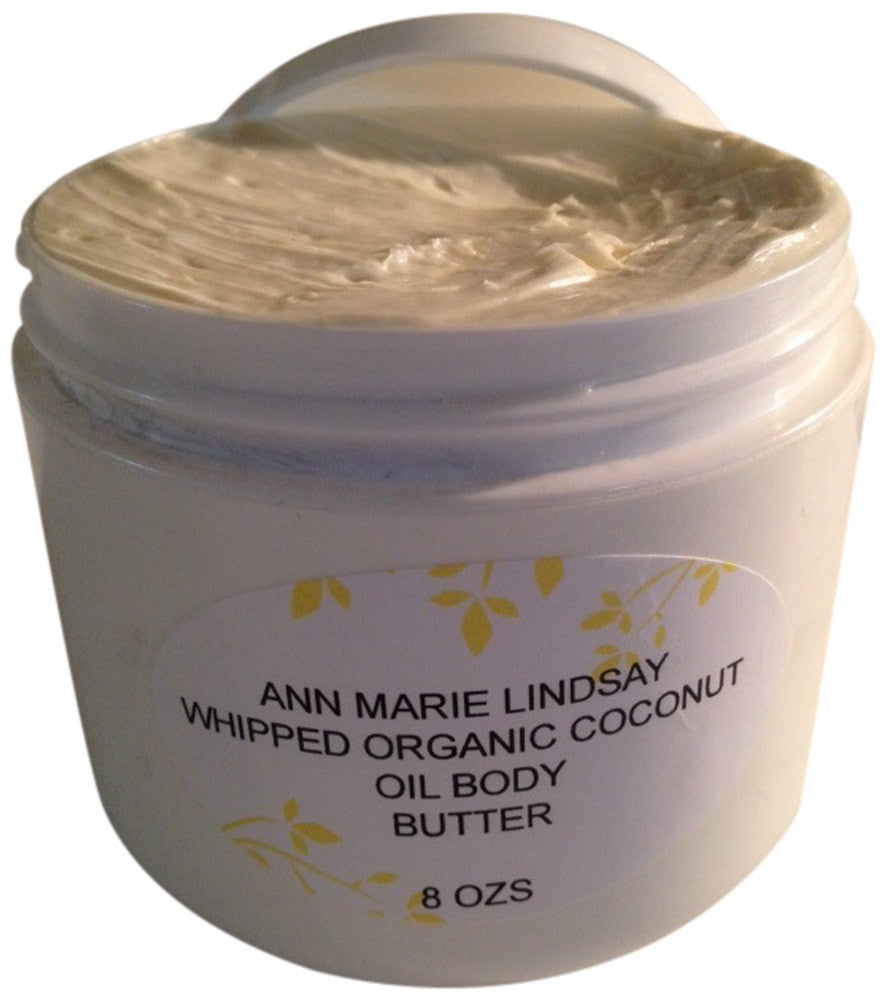 Natural Coconut Oil Body Butter 8 ozs