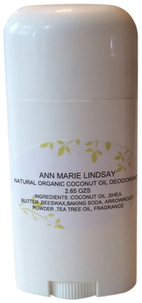 Natural,Organic, Coconut Oil Deodorant Handmade (Sensitive Skin)